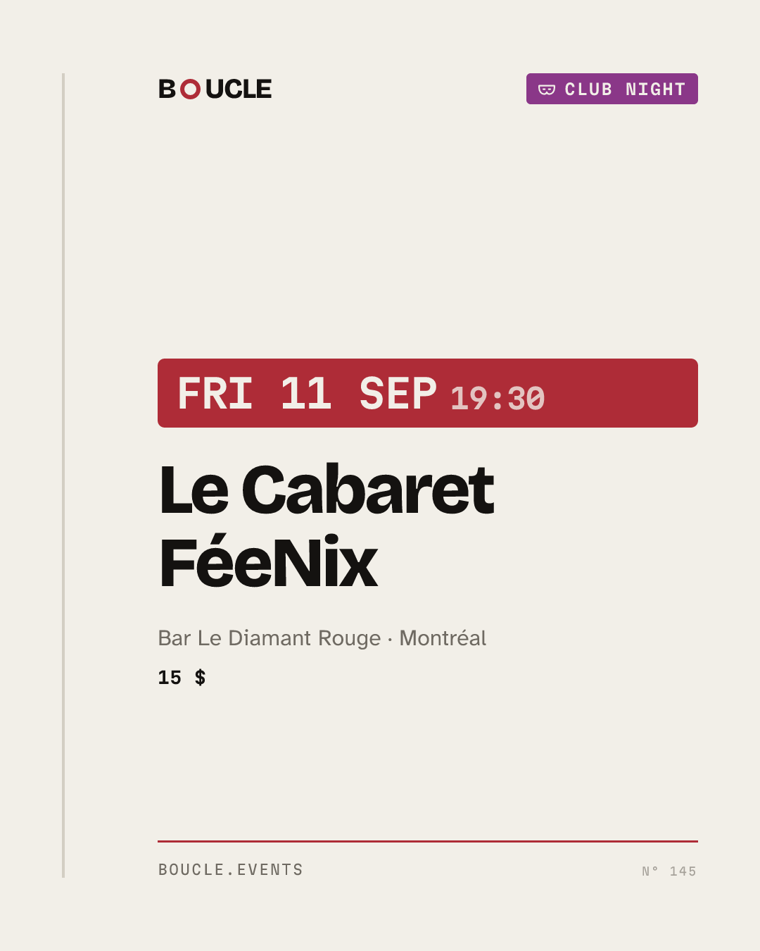 Le Cabaret FéeNix