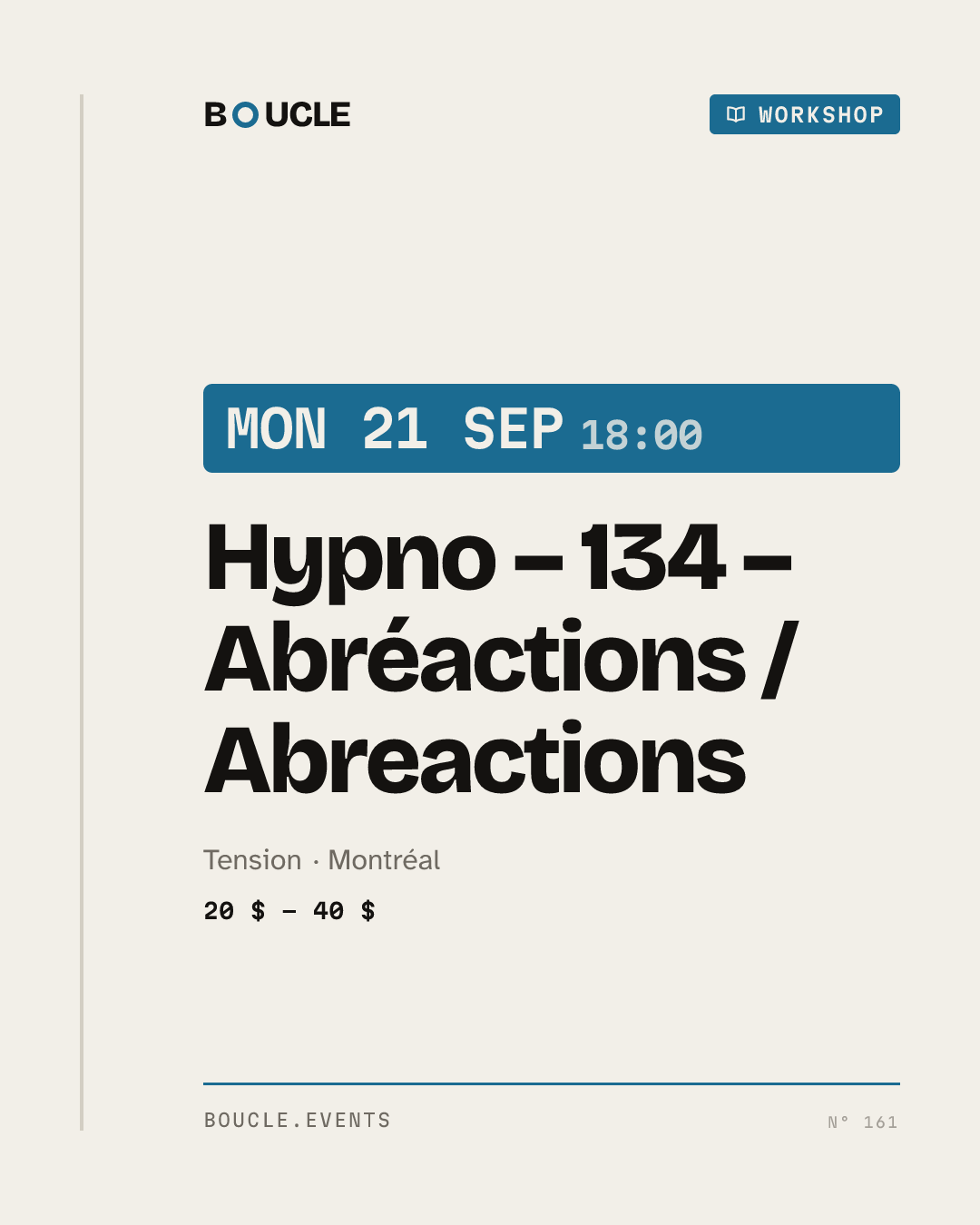 Hypno – 134 – Abréactions / Abreactions