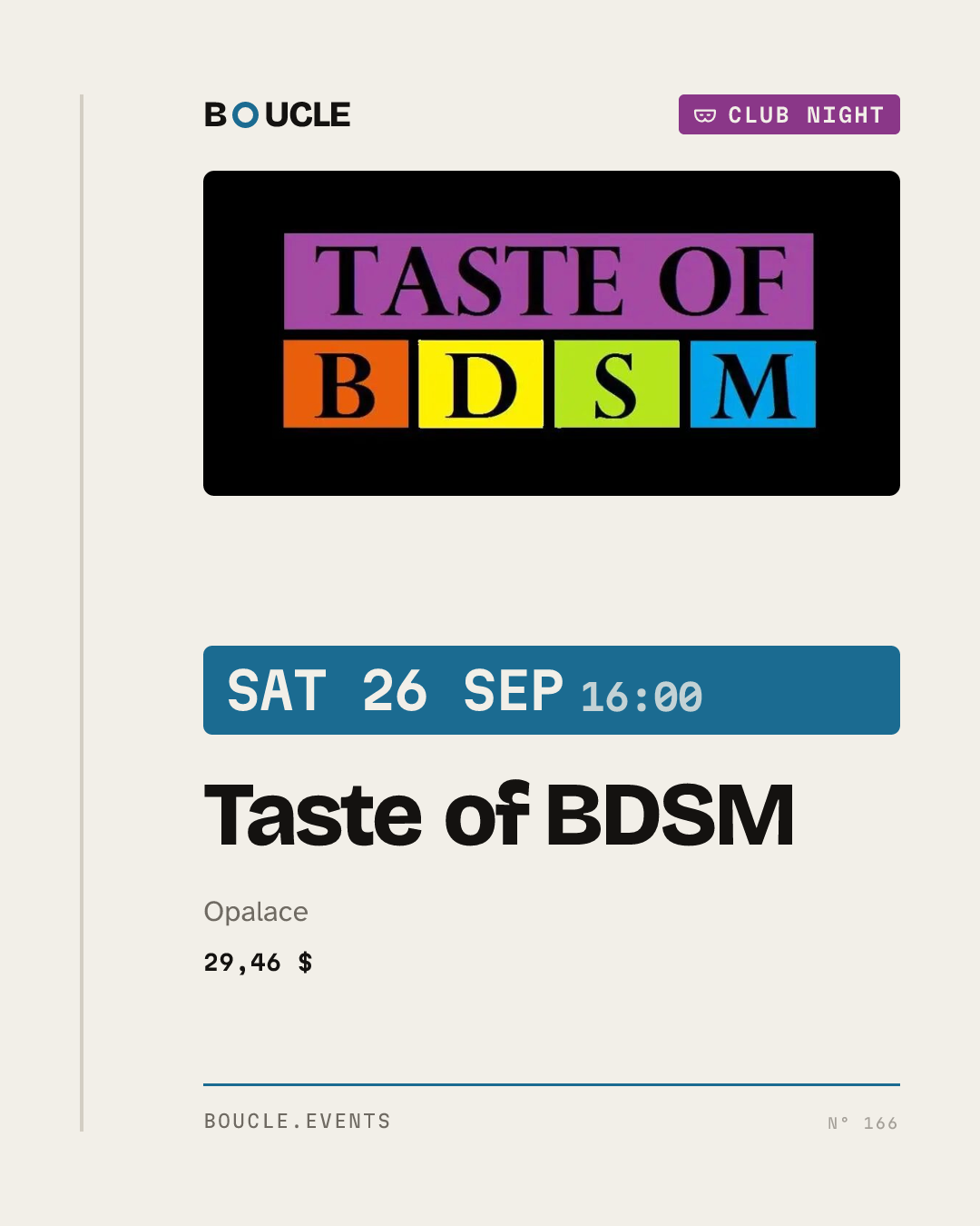 Taste of BDSM