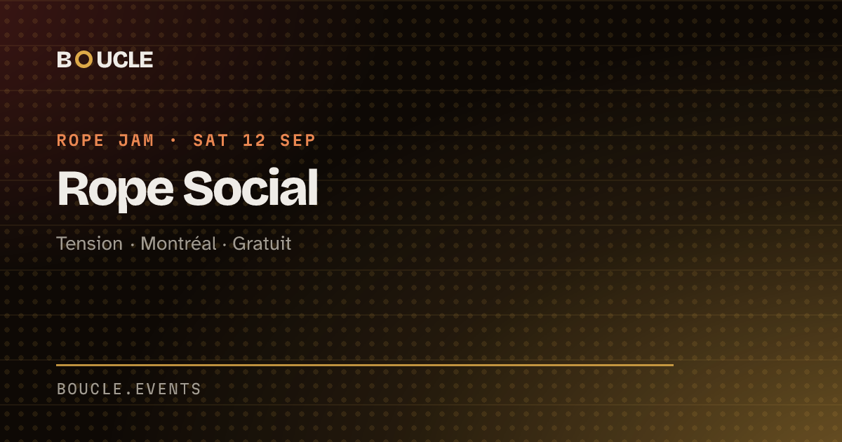 Rope Social