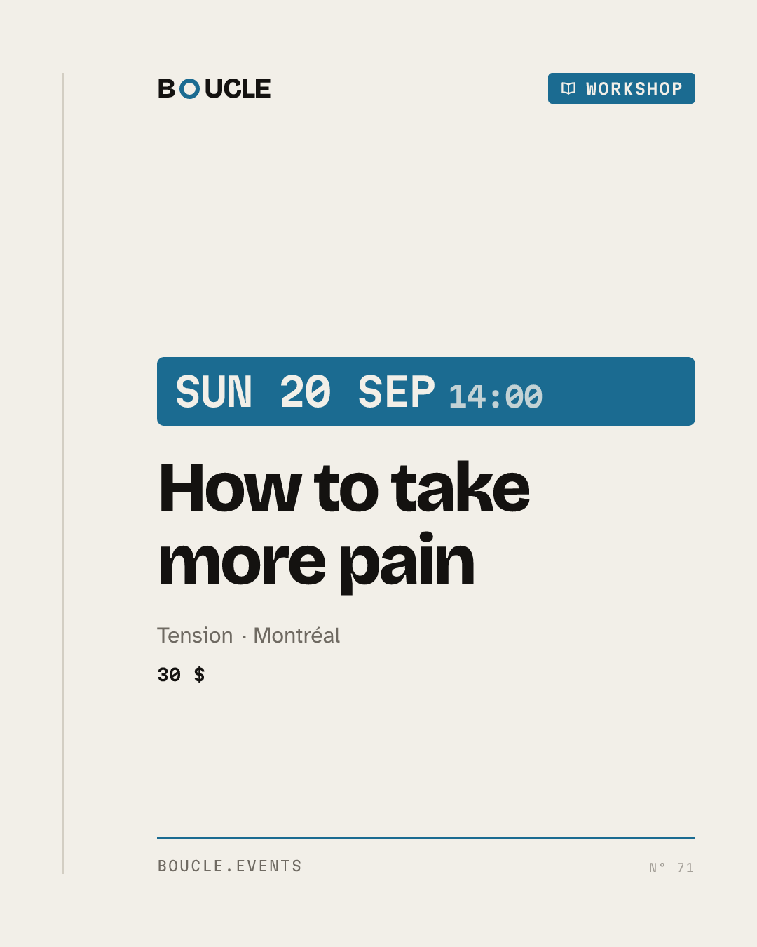 How to take more pain