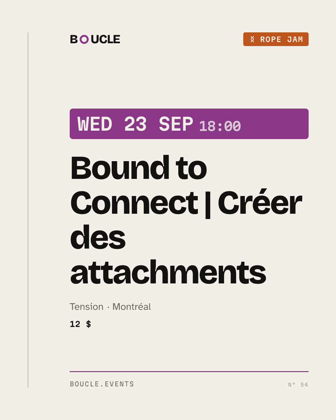 Bound to Connect | Créer des attachments
