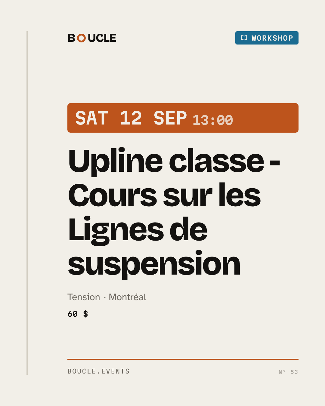 Upline classe - Cours sur les Lignes de suspension